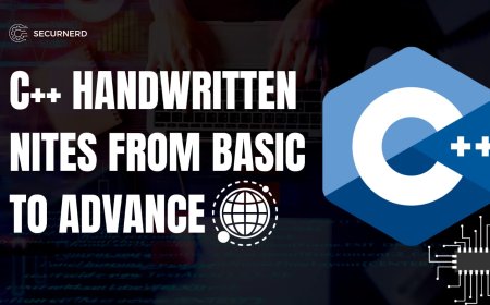 Complete C++ Handwritten Notes From Basic to Advanced