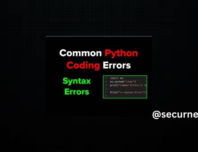 A summary of common basic Python errors and how to check them. The easy-to-understand explanation for beginners!