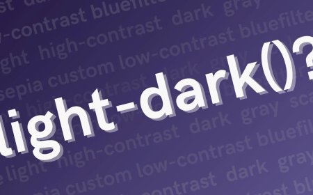 Should the CSS light-dark() Function Support More Than Light and Dark Values?