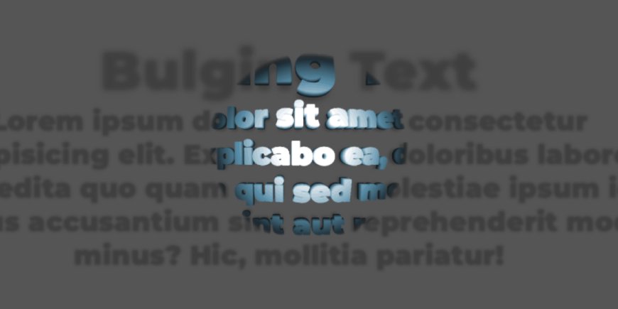 3D Layered Text: Interactivity and Dynamicism